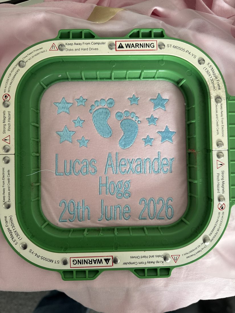 New baby keepsake